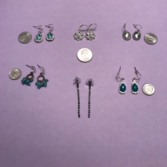 ๐ฅEUC! 6 Pairs of Pierced Earrings Bundle - Picture 8 of 8